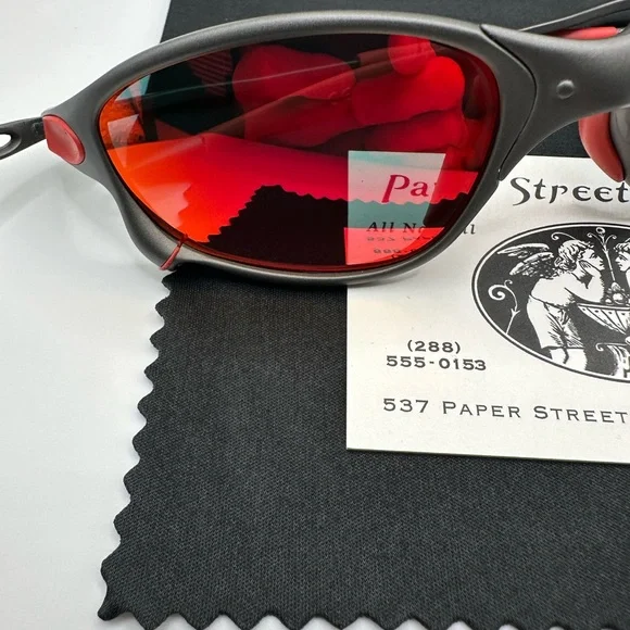 Paperstreetshade Fight Club Tyler Durden NEW Oliver Peoples 523 xmetal Brad Pitt - Picture 14 of 16